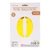Globos de Número de 32 pulgadas Empaquetados Individualmente en OPP Decoración de Atmósfera Festiva para Fiesta de Primer Cumpleaños Letrero de Número Inflable
