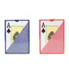 Cartas de Póker Texas Hold'Em Creativas Lavables, Herramientas para Ajedrez y Cartas de Juego de Mesa Irrompibles, Póker de Plástico con Caracteres Grandes Esmerilados Antifraude