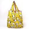 Bolsa de Compras de Supermercado Mediana en Stock, Bolsa de Compras Ecológica Plegable Ligera, Bolsa de Almacenamiento Portátil Tela Oxford 210D