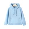 Sudadera con capucha para niños Huamian Color liso Sudadera con capucha Niños Niños y niñas Sudadera con capucha forrada de forro polar Top personalizable imprimible