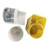 Portacepillos de dientes de pared estante de almacenamiento para inodoro sin perforaciones organizador de vaso para enjuague bucal portacepillos de dientes RS-7589