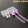 Cordón para Tapones de Oído para Nadar, Tapones de Silicona de Tres Capas para Adultos, para Bañarse, Lavarse el Cabello, Nadar, Prevenir la Entrada de Agua en los Oídos