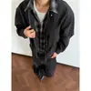 Vacaciones de Otoño e Invierno Conjunto de Dos Piezas para Hombre Chaqueta Acolchada de Alta Gama Atractiva Chaqueta para Hombre Marca de Moda Top de Cuadros con Solapa Cleanfit