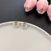 Pendientes de Perla Rosa Exquisitos Suaves Franceses Moda Elegante Exquisito Tendencia Celebridad de Internet Explosiones Joyería de Oreja Clásica