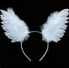 Sombrero de disfraz para fiesta de Halloween, accesorios de alas de ángel, accesorios para el cabello de estilo oscuro, diadema de demonio bidimensional