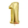 Balões de Número Personalizáveis Amazon 16 polegadas para Festa de Aniversário Decoração Conjunto de Balões de Folha de Alumínio Atacado