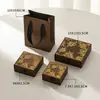 Caixas Gaveta para Joias Estilo Chinês no Atacado, Caixas de Armazenamento para Colares, Brincos e Pulseiras, Caixas Gaveta Criativas com Abertura em Janela, Caixas de Embalagem para Joias