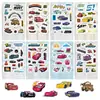 8 Tipos de Collage Originales de Disney Cars Artículos Decorativos DIY para Diarios y Fundas de Teléfono, Impermeables al por Mayor