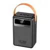 Suministro Exclusivo Transfronterizo de Baterías Portátiles con Capacidad de Mah Super Grande, Cable Incorporado, Carga Rápida, Fuente de Alimentación Móvil para Exteriores, Carga Rápida de Alta Capacidad de 22.5W