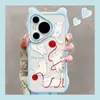 Funda para Teléfono Móvil Adecuada para Huawei Pura70, Funda para Teléfono Móvil de Dibujos Animados de Gama Alta Huawei P60Pro con Lindo Diseño de Gatito