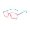 Nuevas y cómodas gafas antiazules para niños, de silicona, planas, para teléfono móvil y ordenador, F8244