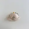 Sombrero de Bebé Qiunan Estilo Nuevo Primavera y Otoño Ins Dibujo Animado Animal Sombrero de Pescador para Niñas Protector Solar Infantil Protección Solar Sombrero de Pescador