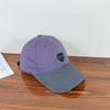 Gorra de Béisbol Estilo Coreano Nueva Lavada Color Amor Combinado Gorra de Copa Suave para Niña Todo Combinable Casual Sombrero Lindo para Hombre a la Moda