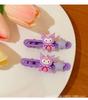 Horquilla Sanrio para Mujer, Horquilla para Flequillo Lateral, Clip de Pico de Pato para Cabello Roto de Niños, Horquilla Linda, Tocado Dulce Coulomy