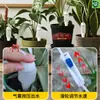 Dispositivo Automático de Riego de Flores para Personas Perezosas en Viajes de Negocios, Dispositivo de Filtración de Agua por Inyección en Botella con Caudal Ajustable, Dispositivo Anti-Goteo para Macetas