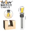 Sub-cortador de rodamiento Yusheng mango de 1/4 fresadora para carpintería sub-cortador de copia unión de cola de milano máquina de grabado