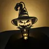 Nuevo Portavelas de Halloween con Soporte de Sombra Divertido Transfronterizo Decoración Creativa de Escritorio Adorno de Calabaza