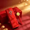 2027 Ano do Carneiro Estilo Chinês Ruyi Pingente para Carro Conjunto Evento de Vendas Vermelho de Abertura Pingente de Presente Sensação de Alto Padrão