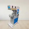 Uso Diário Brinquedo Metal Publicidade Plástico Pneumático Bandeja de Tinta Monocromática Máquina de Tampografia Vertical Totalmente Automática Dongling