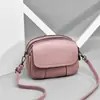 Dropshipping 2026 Primavera/Verano Nuevo Bolso de Cuero Suave de Moda para Mujer, Bolso Cruzado Versátil Casual a la Moda, Bolso Pequeño para Mujer