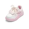 Zapatos Infantiles Balabala, Zapatos Casuales para Niñas, Tenis Lindos con Moño 3D para Primavera y Otoño, Estilo Campus Moderno y Divertido