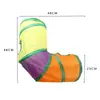 Túnel Laberinto para Gatos Extra Grande Túnel para Gatos Mascotas Juguete para Gatos Túnel Arcoíris para Gatos Juguete de Túnel Interactivo