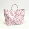 2026 Nova Bolsa de Mão Transfronteiriça Temu Site Independente Impermeável PVC+Lona Portátil para o Dia a Dia Bolsa de Ombro Bolsa Tote