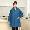 Bata Impermeable de Cocina Delantal Impermeable al Aceite Abrigo Mono Impermeable para el Hogar Delantal Impermeable al Aceite Lavable