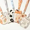 Colgante accesorio porta-tarjetas capibara con forma especial de PU, porta-tarjetas de cuero cultural y creativo, mercancía de celebridades, materiales de apoyo para fans, bolsa de tarjetas personalizada