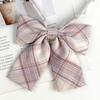 Decoração Laço Rosa Gravata Borboleta Jk Meninas Estudantes Estilo Preppy Uniforme de Marinheiro Acessórios de Camisa Gola de Pena Flor Chá Preto