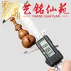 Madera de Azufaifo Rayada Forma Natural Espada del Tesoro Tallado Accesorios Coleccionables Yi Ming Xian Yuan Creativo DIY Pulsera Collar Accesorios para Cuentas