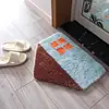 Alfombra de Mesita de Noche Linda Transfronteriza para Dormitorio, Felpudo de Felpa para Pies, Alfombra Lateral de Sofá, Alfombra Gruesa de Terciopelo de Comercio Exterior, Felpudo de Entrada