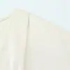 Moda Feminina Atacado Primavera Europeia e Americana Camisa de Manga Longa Textura de Cetim de Seda de Botão Duplo