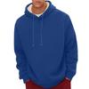 Aliexpress Transfronterizo Otoño e Invierno Nueva Sudadera con Capucha de Terciopelo Informal Europea y Americana Sudadera con Capucha Pullover Exportación Tops para Hombre