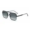 Gafas de sol de moda cuadradas europeas y americanas 2026 para hombre, Gafas de sol retro de doble puente para exteriores con protección UV para hombre, Transfronterizo
