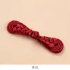 Botões de fecho pipa sólidos estilo chinês, colete cheongsam vintage tecido à mão, botões de acessório étnico feitos à mão