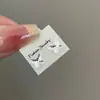 Mariposa de Hielo Roto Aguja de Plata 925 para Mujer 2026 Nuevo Estilo Ins Diseño de Nicho Pendientes Dulces de Moda Accesorios Simples para Oreja