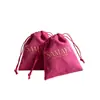 Ventas directas del fabricante: bolsa de gamuza con cordón para guardar anillos, pendientes, pulseras, a prueba de polvo, empaque de belleza y joyería transfronterizo