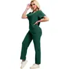 Scrubs de Exportación Transfronteriza de Rakuten Japonés Estilo Simple Uniformes Médicos Ropa de Trabajo Médica para Clínica