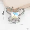 Accesorios Creativos y Exquisitos para Joyería DIY de Mariposas Placa Floral Hebilla Funda para Teléfono Móvil Pegatina de Belleza Material de Diamante Aleación Accesorios para el Cabello de Diamante