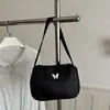 Bolso Pequeño Versátil para Mujer, Bolso Negro de Moda Tendencia Verano 2026, Bolso Casual para Hombro/Debajo del Brazo para Viajes Diarios