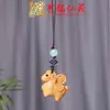 Sándalo Tallado Zodiaco Caballo Cadena para Teléfono Colgante Yiming Xianyuan Llave Madera Maciza Tallada Caballo Llavero Colgante para Coche