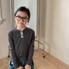Primavera 2026 Ropa Nueva para Niños Estilo Coreano Otoño Camiseta de Manga Larga para Niñas Estilo Camisa Camiseta Básica