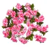 Decoración de Techo de Enredadera de Sakura, Enredadera de Flores Artificiales, Flor Falsa para Cubrir Tuberías de Agua de Calefacción y Aire Acondicionado, Guirnalda de Flores para Bodas
