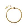 Pulsera de acero de titanio para viajeros de nueva moda Pulsera de lujo ligero para mujer Pulsera para pareja que no se desvanece de Corea del Sur Venta al por mayor de primavera para mujer