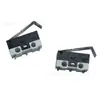 Microinterruptor Kw-10 Mango Curvo Pin Curvo Contacto de Cobre/Plata Auto-retorno Tacto Ligero Alta Sensibilidad Microinterruptor