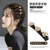 2024 Celebridad de Internet Elegante Nuevo Estilo Perla Pedrería Pinza para el Cabello Pinza para el Cabello Perezosa Artefacto Estilo Occidental Pinza para Cabello Suelto Pinza para Flequillo