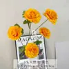 5 Rosas de Ángel Artificiales para Decoración de Boda, Accesorios para Fotos, Flores Falsas para Arreglos Florales de Mesa de Comedor en Casa