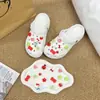 Nuevos Lindo Tomate Estrella Kt Gato Resina Joyería Accesorios DIY Moda Agujero Zapato Hebilla de Zapato DIY Joyería Hebilla de Zapato