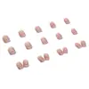 Parches de Manicura Portátiles, Rosa Puro, Sencillos y Elegantes, Nuevos Parches de Manicura, Parches para Uñas Portátiles de Un Segundo